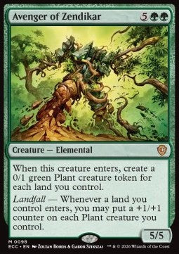 Avenger of Zendikar - Commander: Lorwyn Eclipsed (Mythic) [ECC-98] - JotaCards - Tu Tienda de TCG