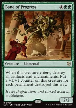 Bane of Progress - Commander: Lorwyn Eclipsed (Rare) [ECC-99] - JotaCards - Tu Tienda de TCG