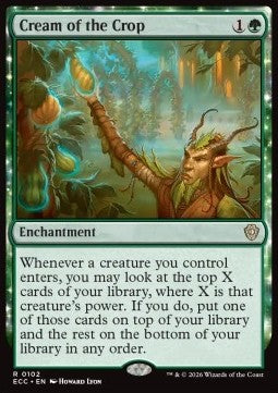Cream of the Crop - Commander: Lorwyn Eclipsed (Rare) [ECC-102] - JotaCards - Tu Tienda de TCG