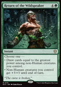 Return of the Wildspeaker - Commander: Lorwyn Eclipsed (Rare) [ECC-115] - JotaCards - Tu Tienda de TCG