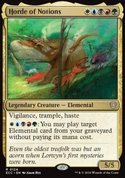 Horde of Notions - Commander: Lorwyn Eclipsed (Rare) [ECC-124] - JotaCards - Tu Tienda de TCG