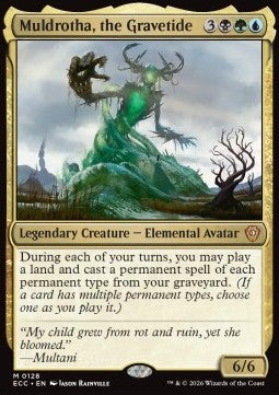 Muldrotha, the Gravetide - Commander: Lorwyn Eclipsed (Mythic) [ECC-128] - JotaCards - Tu Tienda de TCG