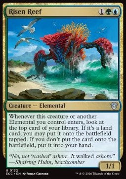 Risen Reef - Commander: Lorwyn Eclipsed (Uncommon) [ECC-132] - JotaCards - Tu Tienda de TCG