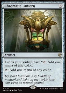 Chromatic Lantern - Commander: Lorwyn Eclipsed (Rare) [ECC-138] - JotaCards - Tu Tienda de TCG
