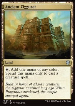 Ancient Ziggurat - Commander: Lorwyn Eclipsed (Uncommon) [ECC-144] - JotaCards - Tu Tienda de TCG