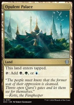 Opulent Palace - Commander: Lorwyn Eclipsed (Uncommon) [ECC-157] - JotaCards - Tu Tienda de TCG