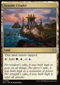 Seaside Citadel - Commander: Lorwyn Eclipsed (Uncommon) [ECC-166] - JotaCards - Tu Tienda de TCG