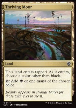 Thriving Moor - Commander: Lorwyn Eclipsed (Common) [ECC-174] - JotaCards - Tu Tienda de TCG