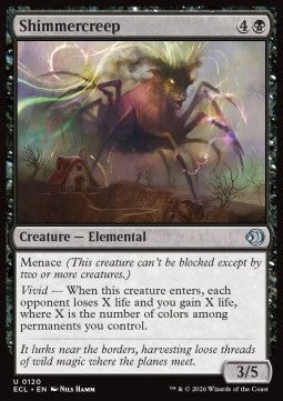 Shimmercreep - Lorwyn Eclipsed (Uncommon) [ECL-120] - JotaCards - Tu Tienda de TCG