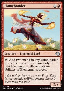 Flamebraider - Lorwyn Eclipsed (Uncommon) [ECL-139] - JotaCards - Tu Tienda de TCG