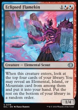 Eclipsed Flamekin - Lorwyn Eclipsed (Uncommon) [ECL-219] - JotaCards - Tu Tienda de TCG