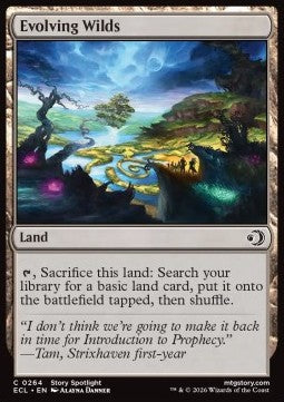 Evolving Wilds - Lorwyn Eclipsed (Common) [ECL-264] - JotaCards - Tu Tienda de TCG