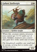 Gallant Fowlknight - Lorwyn Eclipsed (Common) [ECL-17] - JotaCards - Tu Tienda de TCG