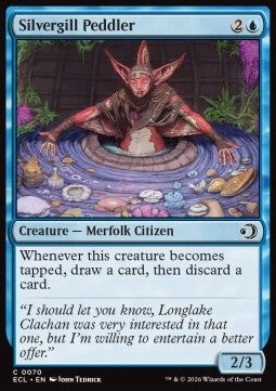 Silvergill Peddler - Lorwyn Eclipsed (Common) [ECL-70] - JotaCards - Tu Tienda de TCG