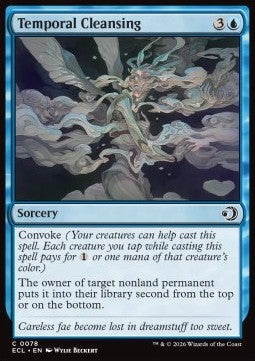 Temporal Cleansing - Lorwyn Eclipsed (Common) [ECL-78] - JotaCards - Tu Tienda de TCG