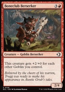 Boneclub Berserker - Lorwyn Eclipsed (Common) [ECL-126] - JotaCards - Tu Tienda de TCG