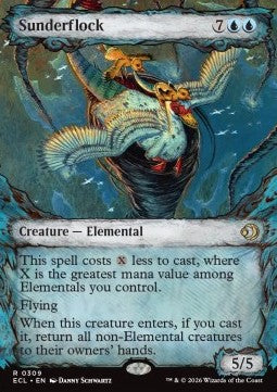 Sunderflock - Lorwyn Eclipsed: Extras (Rare) [XECL-309] - JotaCards - Tu Tienda de TCG