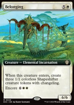 Belonging - Commander: Lorwyn Eclipsed: Extras (Rare) [XECC-25] - JotaCards - Tu Tienda de TCG