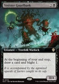 Sinister Gnarlbark - Commander: Lorwyn Eclipsed: Extras (Rare) [XECC-32] - JotaCards - Tu Tienda de TCG