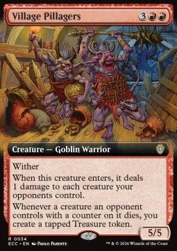 Village Pillagers - Commander: Lorwyn Eclipsed: Extras (Rare) [XECC-34] - JotaCards - Tu Tienda de TCG