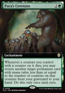 Puca's Covenant - Commander: Lorwyn Eclipsed: Extras (Rare) [XECC-38] - JotaCards - Tu Tienda de TCG