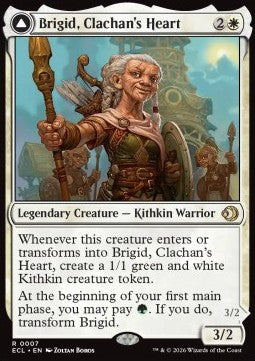 Brigid, Clachan's Heart // Brigid, Doun's Mind - Lorwyn Eclipsed (Rare) [ECL-7] - JotaCards - Tu Tienda de TCG