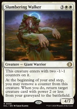 Slumbering Walker - Lorwyn Eclipsed (Rare) [ECL-35] - JotaCards - Tu Tienda de TCG