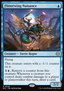 Flitterwing Nuisance - Lorwyn Eclipsed (Rare) [ECL-48] - JotaCards - Tu Tienda de TCG