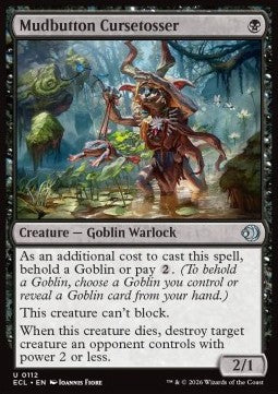Mudbutton Cursetosser - Lorwyn Eclipsed (Uncommon) [ECL-112] - JotaCards - Tu Tienda de TCG