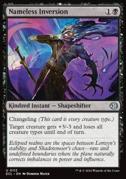 Nameless Inversion - Lorwyn Eclipsed (Uncommon) [ECL-113] - JotaCards - Tu Tienda de TCG