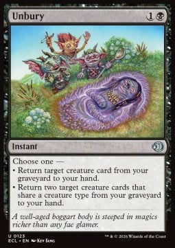 Unbury - Lorwyn Eclipsed (Uncommon) [ECL-123] - JotaCards - Tu Tienda de TCG