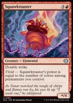 Squawkroaster - Lorwyn Eclipsed (Uncommon) [ECL-160] - JotaCards - Tu Tienda de TCG