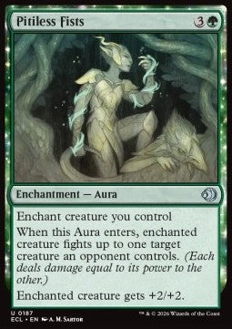 Pitiless Fists - Lorwyn Eclipsed (Uncommon) [ECL-187] - JotaCards - Tu Tienda de TCG