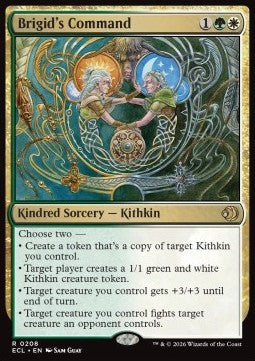 Brigid's Command - Lorwyn Eclipsed (Rare) [ECL-208] - JotaCards - Tu Tienda de TCG
