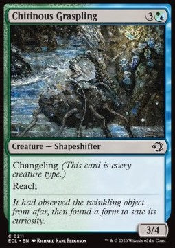 Chitinous Graspling - Lorwyn Eclipsed (Common) [ECL-211] - JotaCards - Tu Tienda de TCG