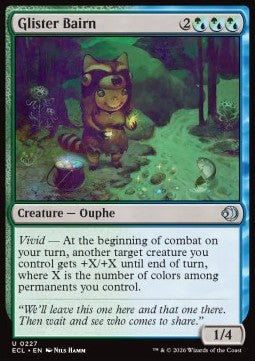 Glister Bairn - Lorwyn Eclipsed (Uncommon) [ECL-227] - JotaCards - Tu Tienda de TCG