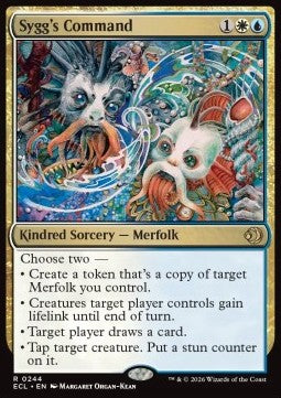 Sygg's Command - Lorwyn Eclipsed (Rare) [ECL-244] - JotaCards - Tu Tienda de TCG