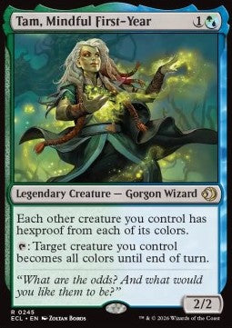 Tam, Mindful First-Year - Lorwyn Eclipsed (Rare) [ECL-245] - JotaCards - Tu Tienda de TCG