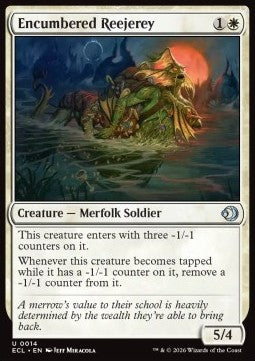 Encumbered Reejerey - Lorwyn Eclipsed (Uncommon) [ECL-14] - JotaCards - Tu Tienda de TCG