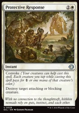 Protective Response - Lorwyn Eclipsed (Uncommon) [ECL-29] - JotaCards - Tu Tienda de TCG