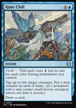 Rime Chill - Lorwyn Eclipsed (Uncommon) [ECL-64] - JotaCards - Tu Tienda de TCG