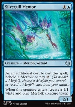 Silvergill Mentor - Lorwyn Eclipsed (Uncommon) [ECL-69] - JotaCards - Tu Tienda de TCG