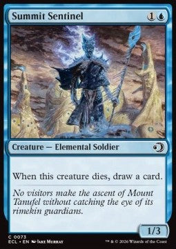 Summit Sentinel - Lorwyn Eclipsed (Common) [ECL-73] - JotaCards - Tu Tienda de TCG