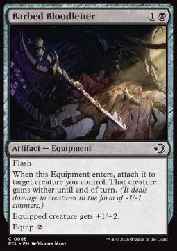 Barbed Bloodletter - Lorwyn Eclipsed (Common) [ECL-86] - JotaCards - Tu Tienda de TCG