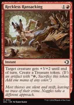 Reckless Ransacking - Lorwyn Eclipsed (Common) [ECL-152] - JotaCards - Tu Tienda de TCG
