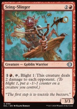 Sting-Slinger - Lorwyn Eclipsed (Uncommon) [ECL-161] - JotaCards - Tu Tienda de TCG
