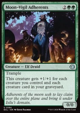 Moon-Vigil Adherents - Lorwyn Eclipsed (Uncommon) [ECL-184] - JotaCards - Tu Tienda de TCG
