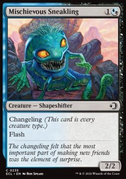 Mischievous Sneakling - Lorwyn Eclipsed (Common) [ECL-235] - JotaCards - Tu Tienda de TCG