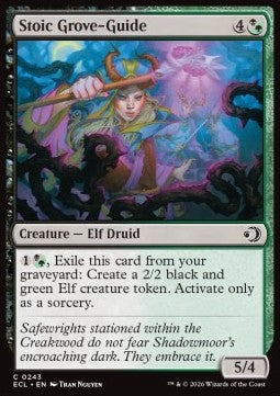 Stoic Grove-Guide - Lorwyn Eclipsed (Common) [ECL-243] - JotaCards - Tu Tienda de TCG