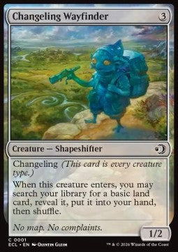 Changeling Wayfinder - Lorwyn Eclipsed (Common) [ECL-1] - JotaCards - Tu Tienda de TCG